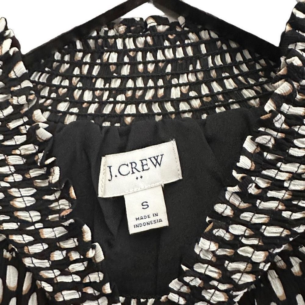 J Crew ruffled blouse size small - Picture 3 of 8